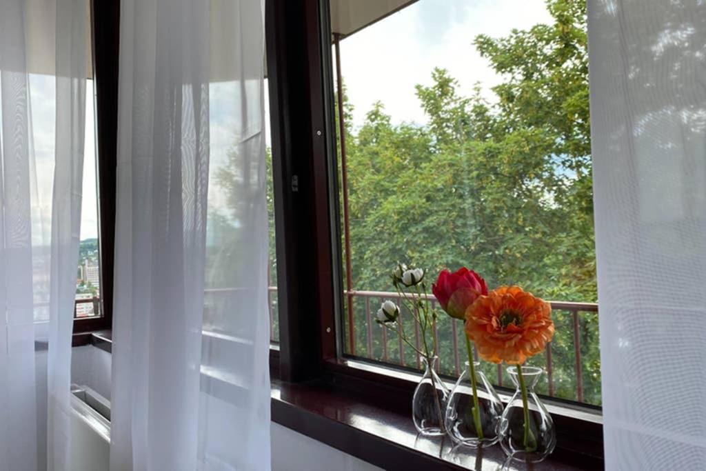 Ferienwohnung Nava Auf Der Kauzenburg บาดครอยซ์นาค ภายนอก รูปภาพ